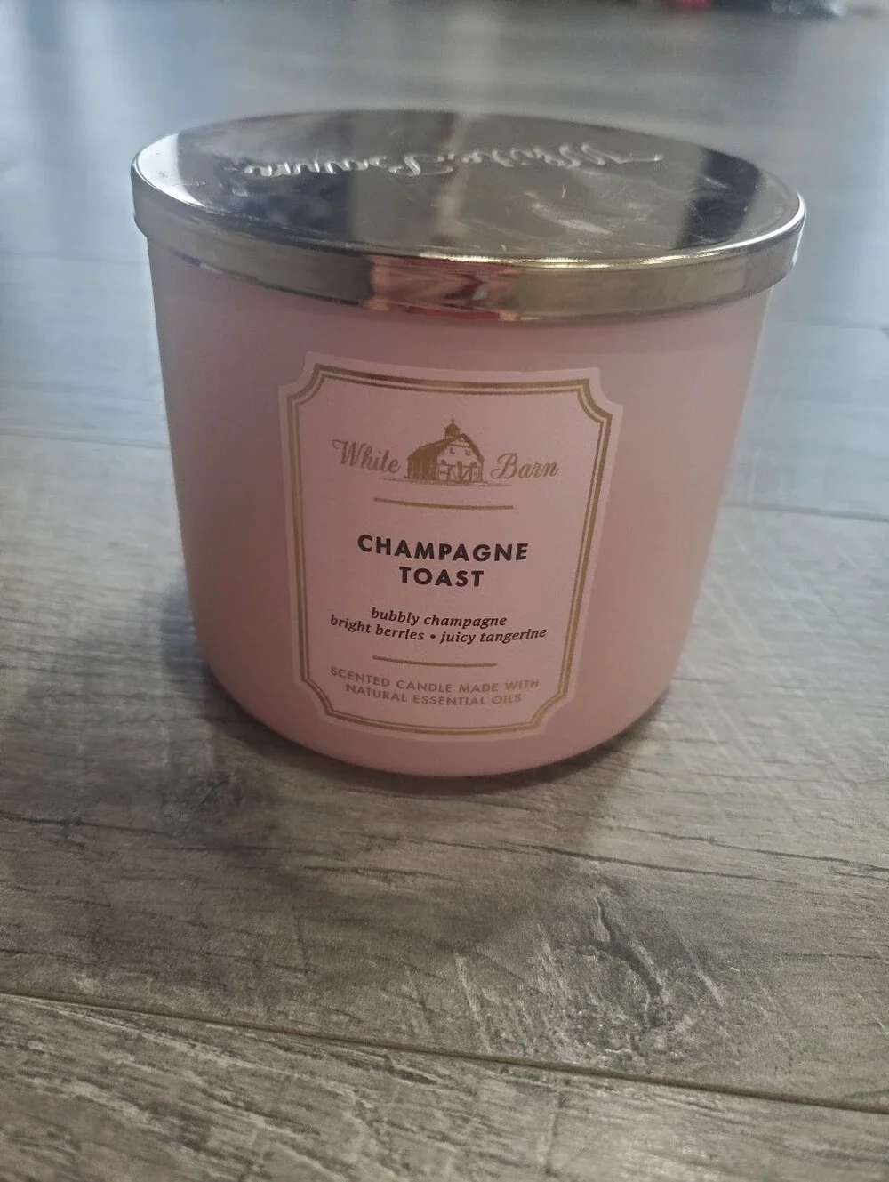 Bath And Body Works Candle Champagne Toast